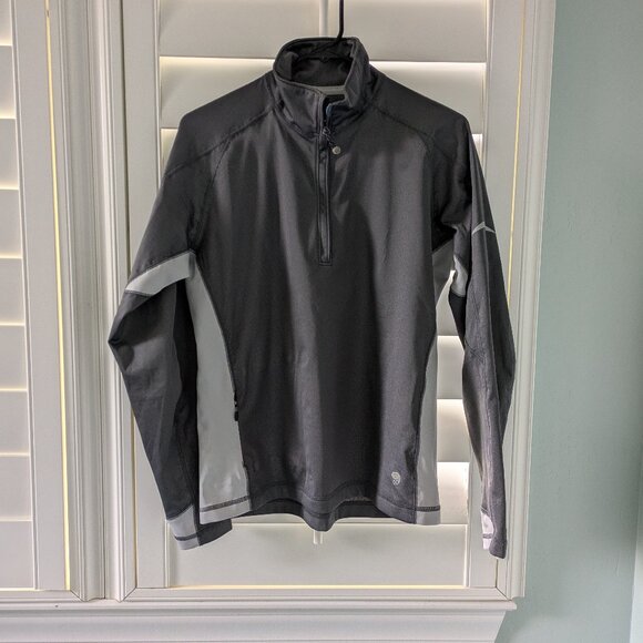 Mountain Hardwear Windstopper Soft Shell Pullover 1/2 zip - Picture 1 of 9